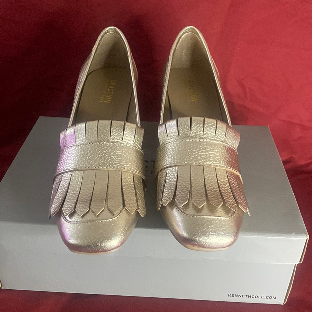 Michelle Block Heel Pump